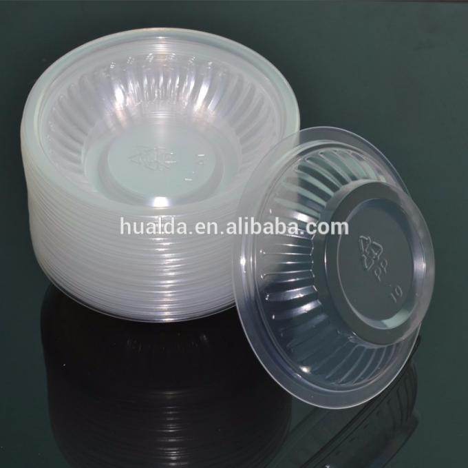 Riegue la taza plástica del bol de vidrio de la bebida del jugo que forma la máquina con precio bajo