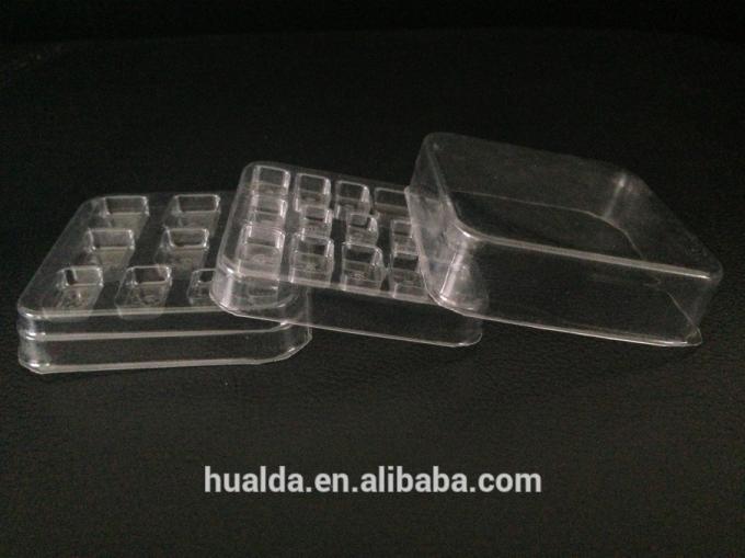 Riegue la taza plástica del bol de vidrio de la bebida del jugo que forma la máquina con precio bajo