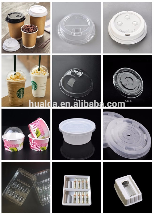 Cuenco de papel para llevar barato de la comida de China con la tapa plástica
