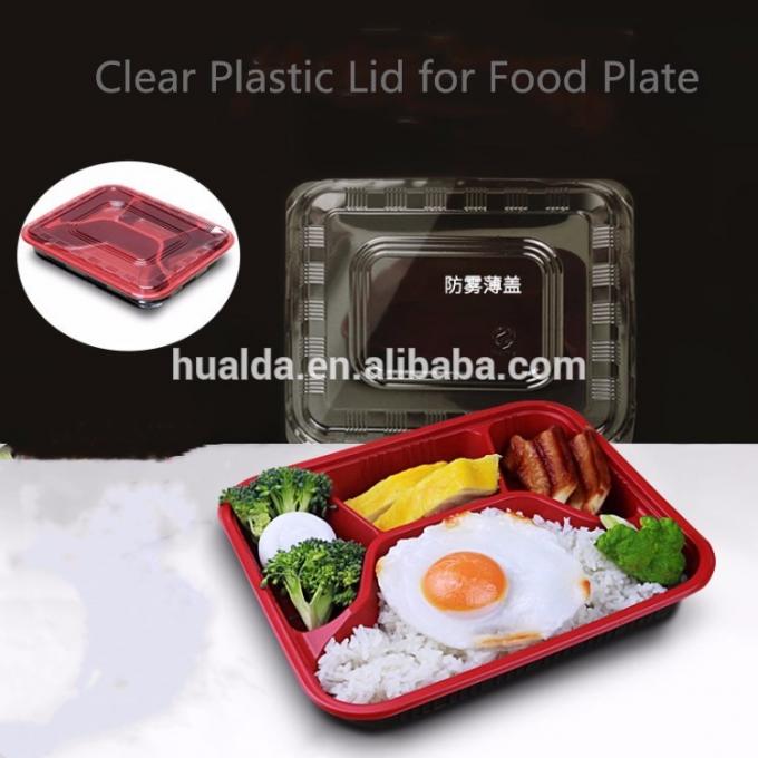 Cuenco de papel para llevar barato de la comida de China con la tapa plástica