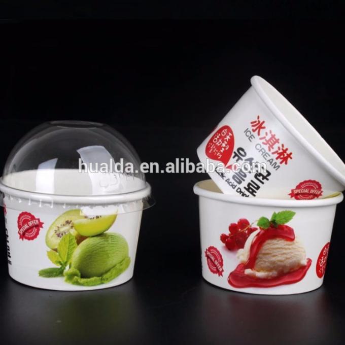Modifique la máquina para requisitos particulares para hacer helado disponible el cuenco de papel
