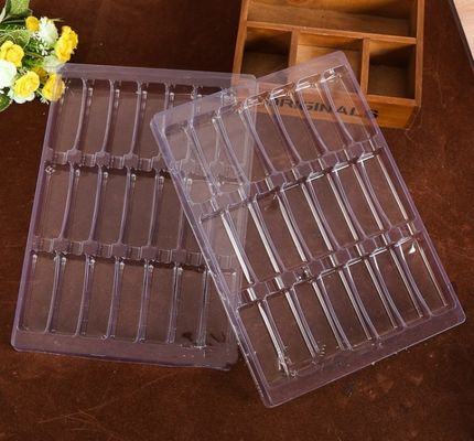 China Cosmético plástico del PVC que empaqueta la bandeja vacía de la paleta de la sombra de ojos que hace la máquina proveedor
