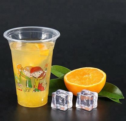 Taza de té plástica del OEM del diseño de la bebida de la tapa caliente plástica ampliamente utilizada de la taza que hace la máquina proveedor