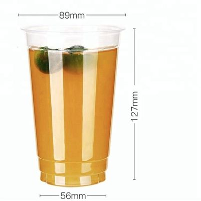 Taza de té plástica del OEM del diseño de la bebida de la tapa caliente plástica ampliamente utilizada de la taza que hace la máquina proveedor