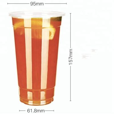 Taza de té plástica del OEM del diseño de la bebida de la tapa caliente plástica ampliamente utilizada de la taza que hace la máquina proveedor