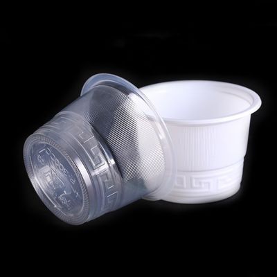 Taza plástica disponible que forma la máquina 25 - 35 frotan ligeramente/control mínimo del PLC de la capacidad proveedor