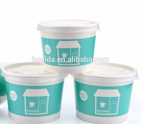 Taza de cristal del papel de helado que forma la máquina proveedor