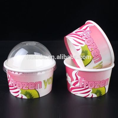 Taza de cristal del papel de helado que forma la máquina proveedor