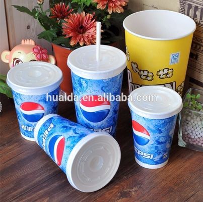 Taza de café de papel reciclable respetuosa del medio ambiente que hace la máquina proveedor