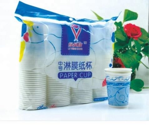 La empaquetadora impresa de la taza de papel crea la dimensión de 6,7 * 1,4 * 1,68 M para requisitos particulares proveedor