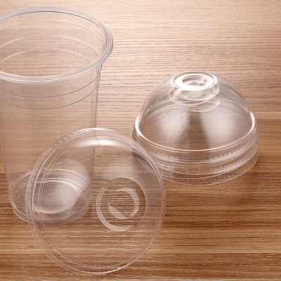 Cubierta plástica de gama alta de la calidad superior que hace la tapa de la taza de consumición que forma la máquina proveedor