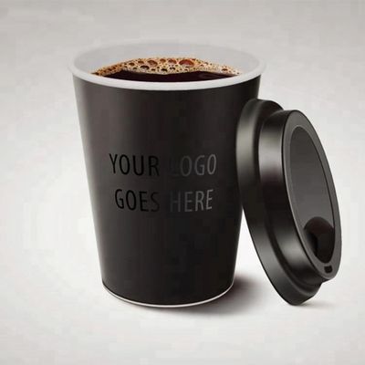Taza de papel disponible del agua de la impresión de encargo del logotipo para el hotel proveedor
