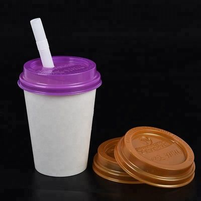 Punzonadora de la taza de la tapa del casquillo plástico plano de la cubierta para las bebidas calientes proveedor