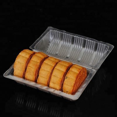 Envase de comida plegable de la bandeja de la torta disponible popular de la hornada que moldea formando la máquina proveedor